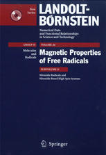 Nitroxide Radicals And Nitroxide Based Highspin Systems 1st Edition H Fischer Auth