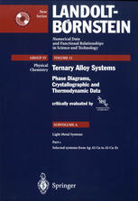 Light Metal Systems Part 1 Selected Systems From Agalcu To Alcuer 1st Edition G Effenberg