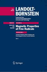 Inorganic Radicals Metal Complexes And Nonconjugated Carbon Centered Radicals Part 1 1st Edition H Fischer Auth