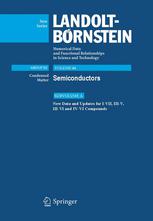 New Data And Updates For Ivii Iiiv Iiivi And Ivvi Compounds 1st Edition U Roessler Auth