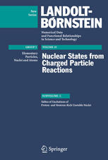 Tables Of Excitations Of Proton And Neutronrich Unstable Nuclei 1st Edition Si Sukhoruchkin
