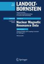 Chemical Shifts And Coupling Constants For Hydrogen1 Heterocycles 1st Edition R R Gupta