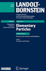 Detectors For Particles And Radiation Part 1 Principles And Methods 1st Edition C W Fabjan