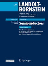 New Data And Updates For Iviv Iiiv Iivi And Ivii Compounds Their Mixed Crystals And Diluted Magnetic Semiconductors 1st Edition J Gutowski Auth