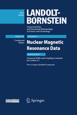 Chemical Shifts And Coupling Constants For Carbon13 Part 6 Organic Metalloid Compounds 1st Edition R R Gupta