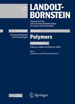 Polymer Solids And Polymer Melts Definitions And Physical Properties I 1st Edition K F Arndt