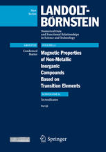 Tectosilicates Part β 1st Edition E Burzo Auth H P J Wijn Eds