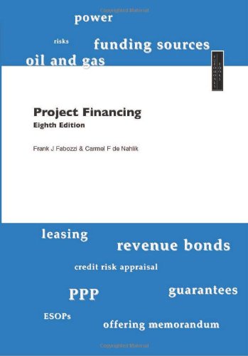 Project Financing 8th Edition 8th Frank Fabozzi Carmel De Nahlik
