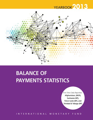 Balance Of Payments Statistics Yearbook 2013 International Monetary Fund