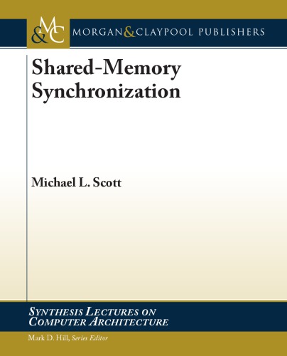 Sharedmemory Synchronization 1st Michael L Scott