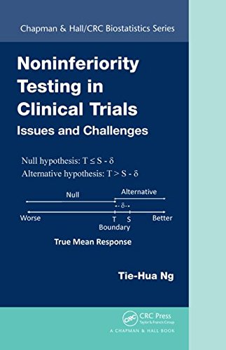 Noninferiority Testing In Clinical Trials Issues And Challenges 1st Edition Tiehua Ng