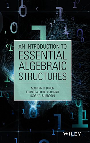An Introduction To Essential Algebraic Structures 1st Edition Martyn R Dixon