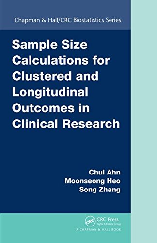 Sample Size Calculations For Clustered And Longitudinal Outcomes In Clinical Research Chul Ahn