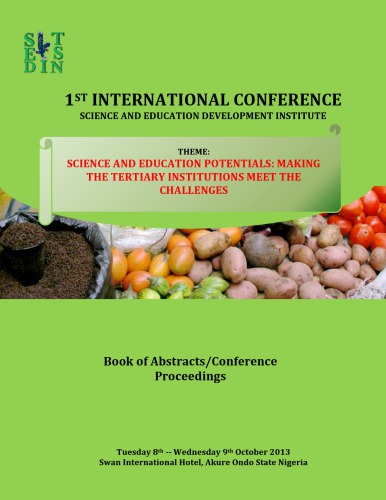 Proceesing Of 1st International Confrerence Science And Education Development Institute