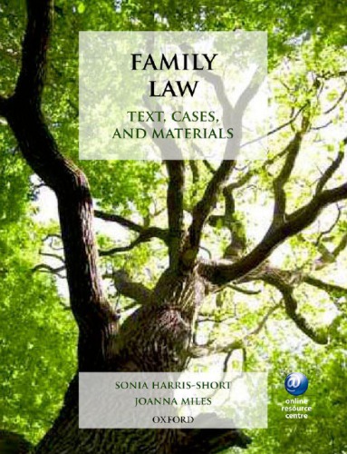 Family Law Text Cases And Materials 2nd Sonia Harrisshort