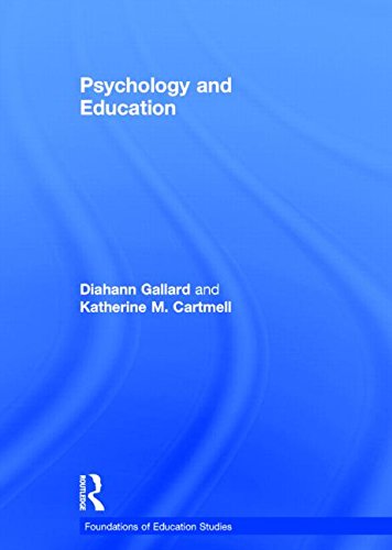 Psychology And Education 1st Edition Diahann Gallard Katherine M Cartmell