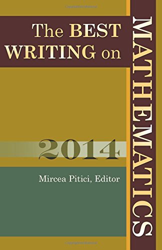 The Best Writing On Mathematics 2014 Mircea Pitici