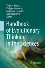 Handbook Of Evolutionary Thinking In The Sciences 1st Edition Thomas Heams