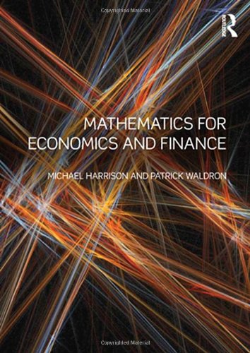 Mathematics For Economics And Finance 1st Edition Michael Harrison