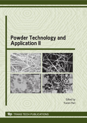 Powder Technology And Application Ii Yuexin Han