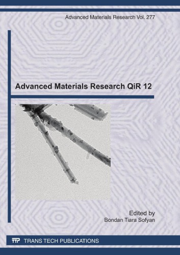 Advanced Materials Research Qir 12 Bondan Tiara Sofyan