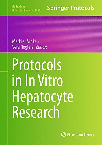 Protocols In In Vitro Hepatocyte Research 1st Edition Mathieu Vinken