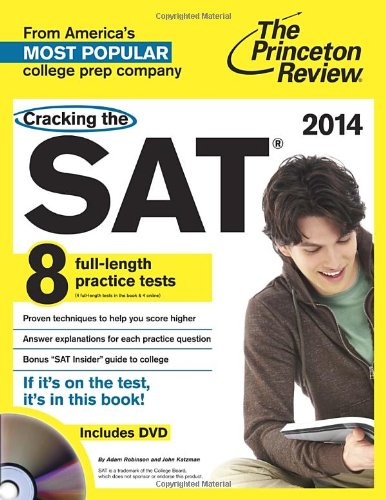 Cracking The Sat With 8 Practice Tests Dvd 2014 Edition Csm Papdv Princeton Review