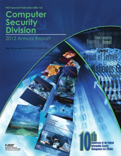 Computer Security Division 2012 Annual Report Patrick Oreilly