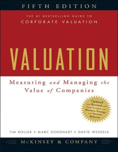 Valuation Workbook Stepbystep Exercises And Tests To Help You Master Valuation Mckinsey Company Inc Tim Koller