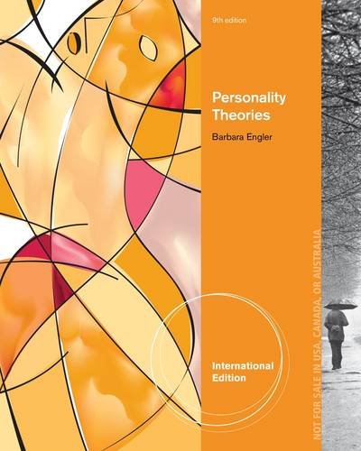 Personality Theories An Introduction International Ed Of 9th Revised Ed Barbara Engler