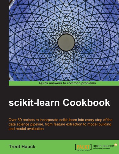 Scikitlearn Cookbook Trent Hauck