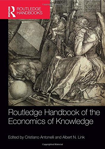 Routledge Handbook Of The Economics Of Knowledge 1st Edition Cristiano Antonelli