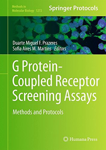G Proteincoupled Receptor Screening Assays Methods And Protocols 1st Edition Duarte Miguel F Prazeres