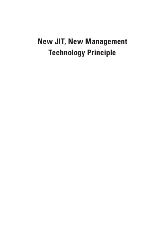 New Jit New Management Technology Principle Kakuro Amasaka