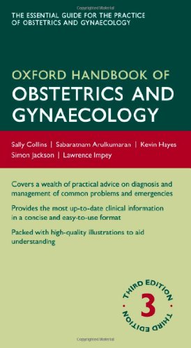 Oxford Handbook Of Obstetrics And Gynaecology 3rd Edition Sally Collins