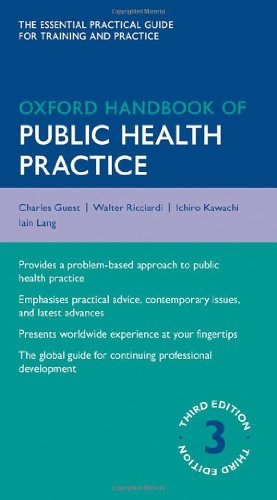 Oxford Handbook Of Public Health Practice 3rd Edition Charles Guest Et Al