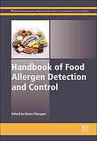 Handbook Of Food Allergen Detection And Control Simon Flanagan