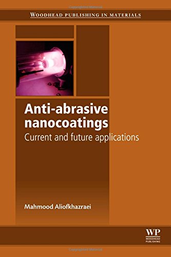 Antiabrasive Nanocoatings Current And Future Applications 1st Edition M Aliofkhazraei