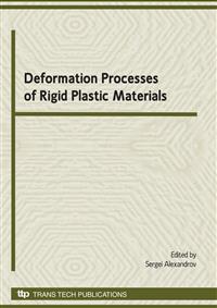 Deformation Processes Of Rigid Plastic Materials Sergei Alexandrov