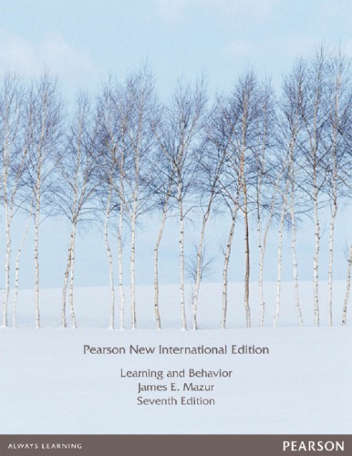 Learning And Behavior Seventh Edition Pearson New International Edition James E Mazur