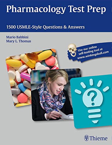 Pharmacology Test Prep 1500 Usmlestyle Questions Answers First Editionnone Mario Babbini