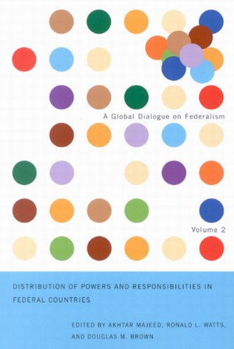 Distribution Of Powers And Responsibilities In Federal Countries Akhtar Majeed