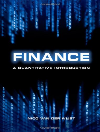 Finance A Quantitative Introduction Nico Van Der Wijst
