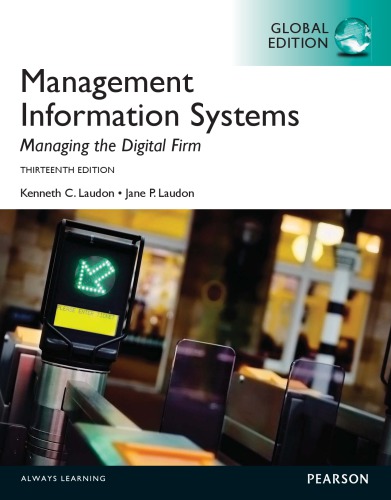 Management Information Systems 13th Edition Kenneth Laudon Jane P Laudon