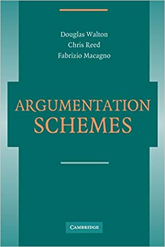 Argumentation Schemes 1st Edition Douglas Walton Professor Christopher Reed