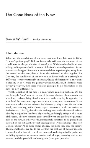 Deleuze Studies Journal