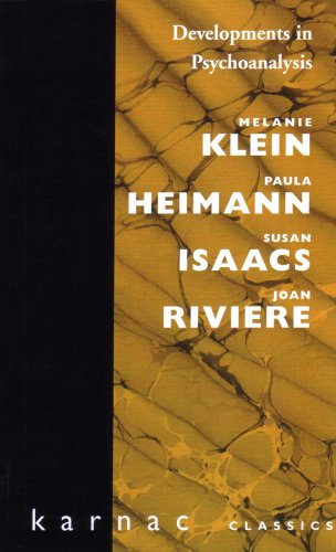 Developments In Psychoanalysis Melanie Klein Susan Isaacs Paula Heimann