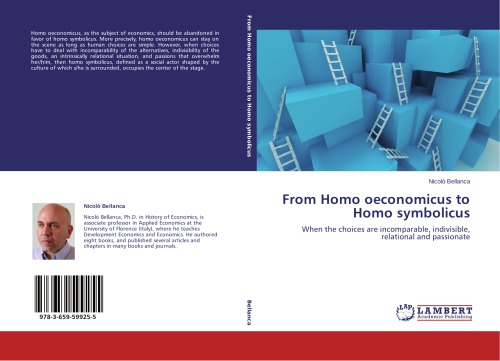From Homo Oeconomicus To Homo Symbolicus Nicol Bellanca