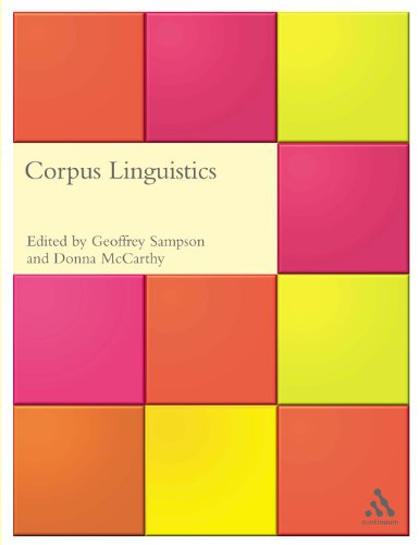 Corpus Linguistics Readings In A Widening Discipline Diana Mccarthy