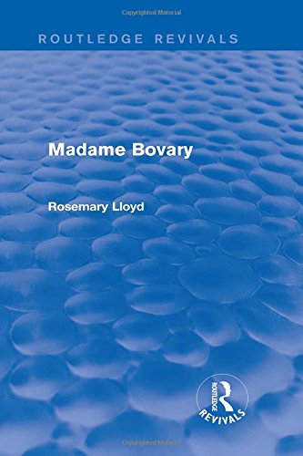 Madame Bovary 1st Edition Rosemary Lloyd